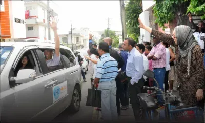 En visite à Radio Plus - L’homme le plus grand du monde: « Je suis heureux d’être différent »