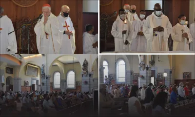 [En images] Jeudi saint : une messe à la Cathédrale de Saint-Louis 