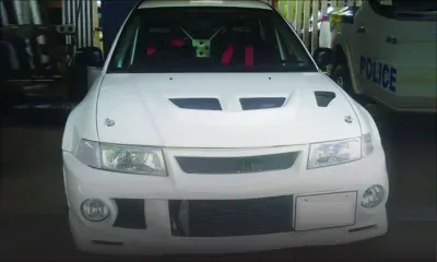 Allégation de vol de voiture : une Mitsubishi Lancer Evo 6 saisie