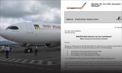 Air Mauritius : comment les pilotes proposent de faire économiser Rs 562 millions à MK