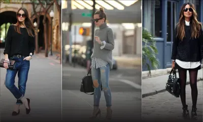 Porter un pull  en toute féminité