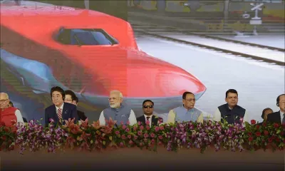 Coup d'envoi du premier train à grande vitesse en Inde