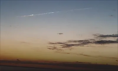 Phénomène lumineux dans le ciel mauricien