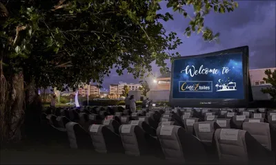Open Air Cinema : a Unique Experience Offered to Mauritians