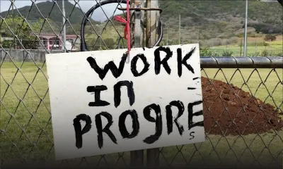 Quatre-Sœurs : le portail d’un terrain de foot soudé, l’inauguration annulée