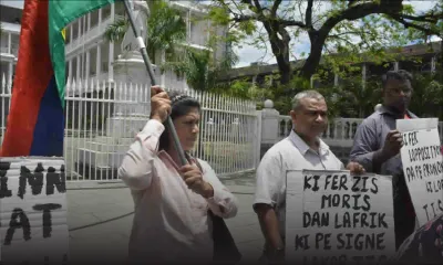 Manifestation de la Plateforme anti-privatisation de la CWA 