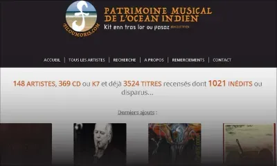 Musique : 40 ans d’enregistrements sur un seul site