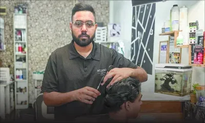 Kevin Naygom : de coiffeur dans un garage à patron de salon