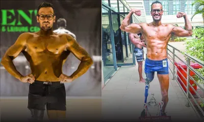 Amputé d’une jambe : le policier Yudhishteer Bhujun devient champion de bodybuilding