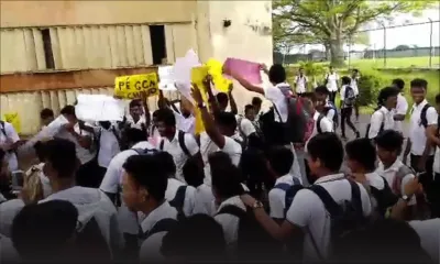 Manque d’infrastructures : manifestation au collège d’Etat Ramsoondur Prayag