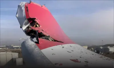 Un avion endommagé à l’aéroport Paris Charles de Gaulle