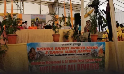 Grand-Bassin : une prière pour se protéger du coronavirus