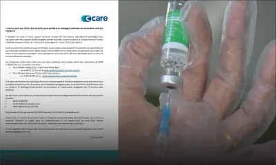 Campagne de vaccination : 4 nouveaux centres de la société C-Care aménagés