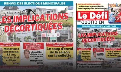 Voici la une du Défi Quotidien de ce vendredi 15 avril 2022