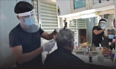Déconfinement en phase : les coiffeurs reprennent leurs ciseaux 