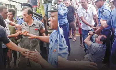 À Mahébourg hier : une histoire de plantes dégénère en arrestation musclée