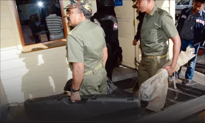 À Nouvelle-France: des armes et des munitions saisies dans une chasse