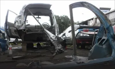 Les véhicules "total loss" voués à la casse