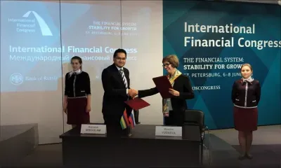 Signature of MoU between the FSC and the Bank of Russia
