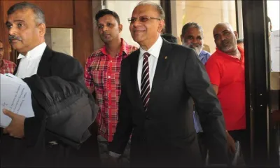 Terres de l’état: trois accusations provisoires contre Navin Ramgoolam rayées