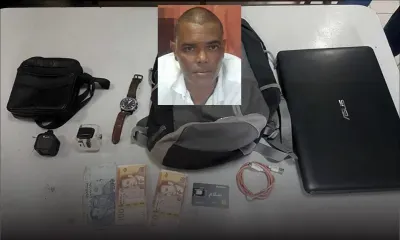 Un touriste belge dépouillé de son sac : les objets volés récupérés par la police