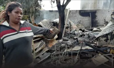 Un incendie ravage trois maisons à Quatre-Bornes : la famille Phillippe à la rue après avoir tout perdu