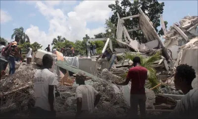 Au moins 304 morts dans un séisme de magnitude 7,2 en Haïti