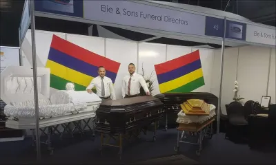 National Funeral Directors Association en Afrique du Sud : Elie&Sons défend les couleurs mauriciennes