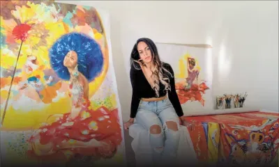 Kamila Hurnaum : de l’émotion à la toile