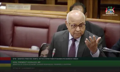 Élevage d’huîtres : 28 hectares au neveu du ministre Koonjoo