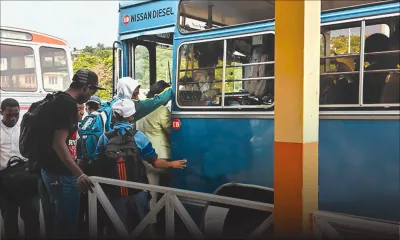 À Rodrigues: les bus ne respectent pas leurs itinéraires