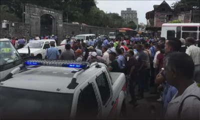 Ramgoolam au CCID : bousculade entre forces de l’ordre et sympathisants du PTr