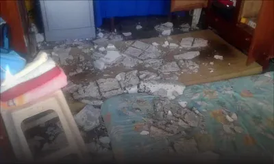 À Cassis : le toit d’une maison s’effondre sur une famille