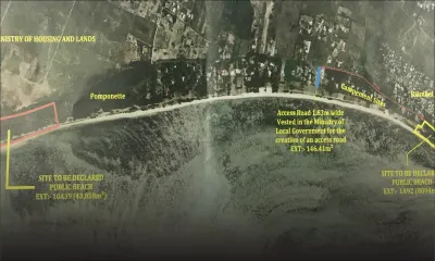 Plage publique : Pomponette étendue de 17 à 27 arpents