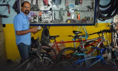 Métier: Ashok Isnoo, adepte de l’évolution des vélos