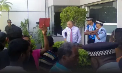 La-Tour-Koenig : rassemblement des employés de Super Construction