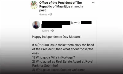 La Présidence s’interroge sur la proximité des élus avec Sobrinho