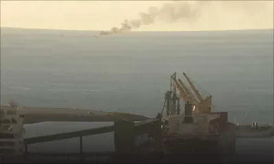 Le feu a repris sur Hijhenji, le chalutier taiwanais