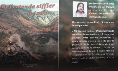 Lancement du livre de Sooshila Roopchand : invitation à un voyage de plus d’un demi-siècle   