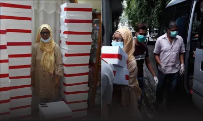 Confinement : plus de  2 tonnes de biscuits offertes à 300 familles dans le besoin