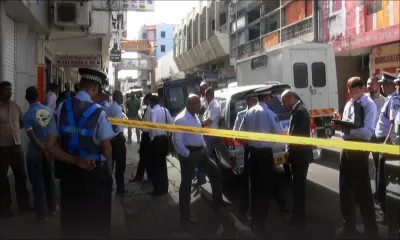 SBM à Port-Louis : Rs 120 000 emportées ; des billets partent en fumée