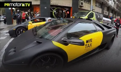Barcelone: deux Lamborghini transformées en taxi