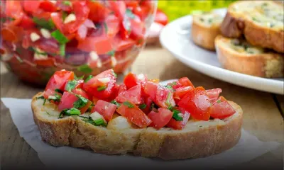 Bruschetta : saveur italienne