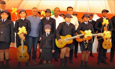 Remise d’instruments de musique à Goodlands - Ashit Gungah : «Pratiquez des activités pour ne pas tomber dans la drogue»