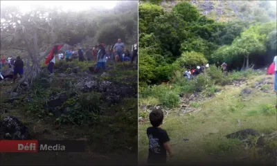 Rodrigues : deuxième jour des travaux d’excavation sur le site du «trésor» 