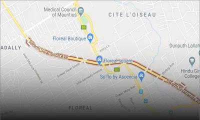 Travaux du Metro Express : fermeture d’une voie de l’avenue Swami Sivananda à Floréal