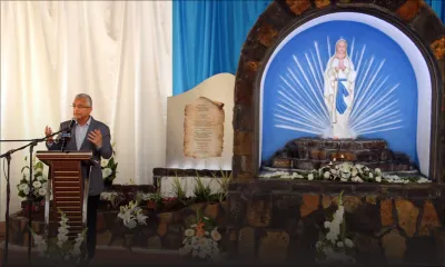 À Providence : Pravind Jugnauth inaugure une grotte dédiée à la Vierge Marie