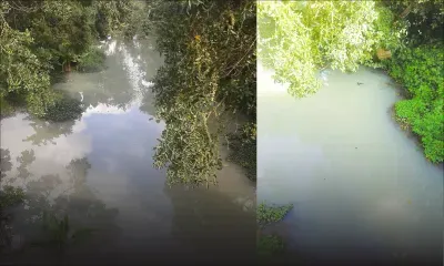 Les habitants de Saint-Pierre scandalisés: L’eau de la Rivière-du-Pouce polluée