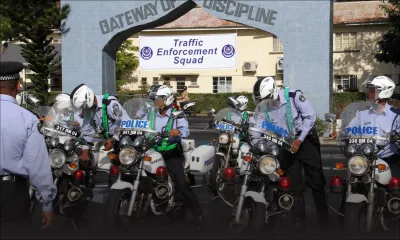 Police : les motards bientôt équipés de caméras embarquées