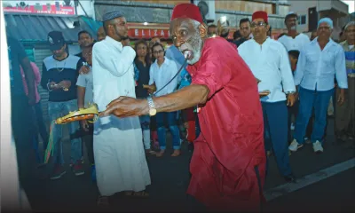 Célébration du Yamse : Moidine Lindor, le doyen, perpétue la tradition